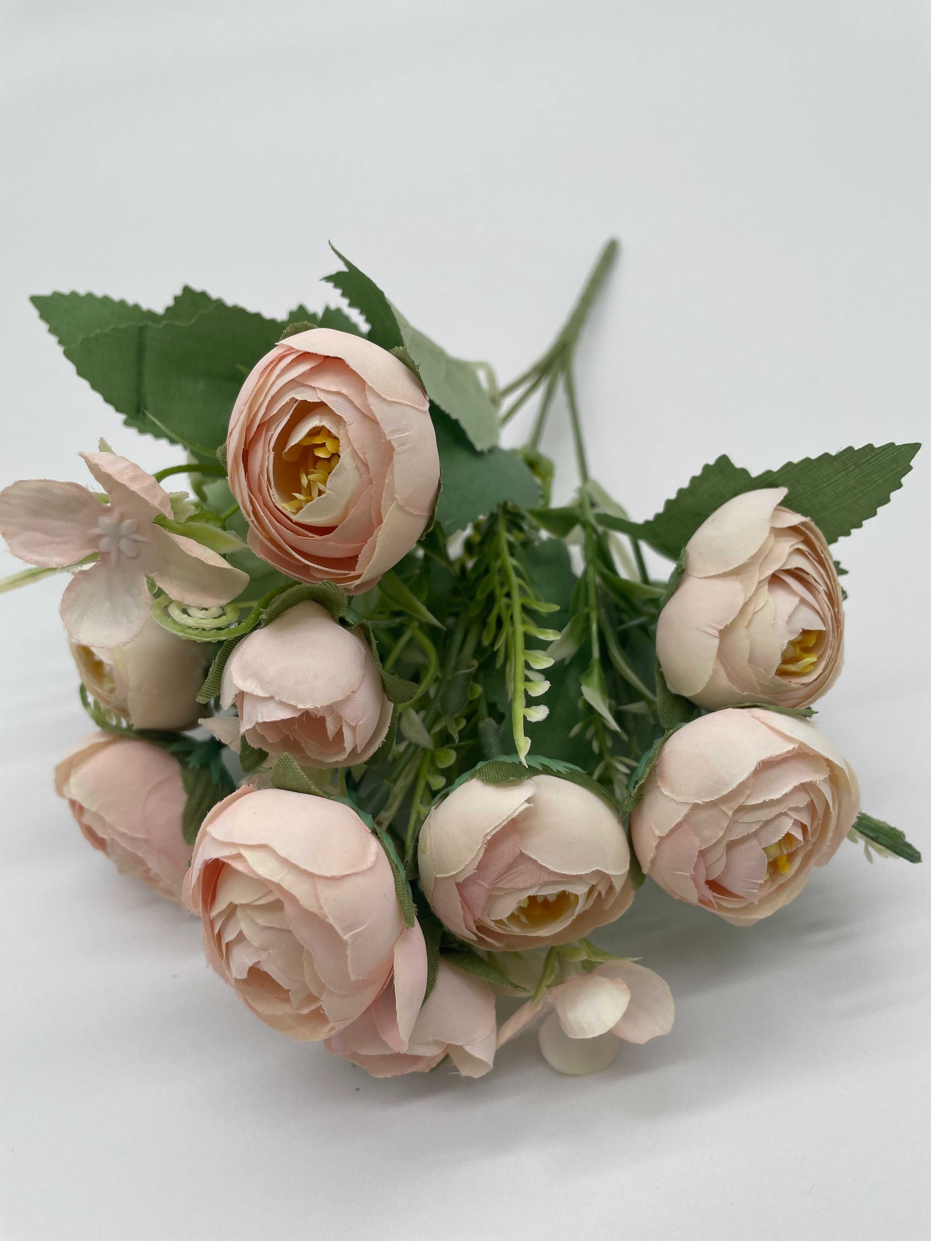 Mini Bukiet Róży Herbacianej Kolor JASNY RÓŻ