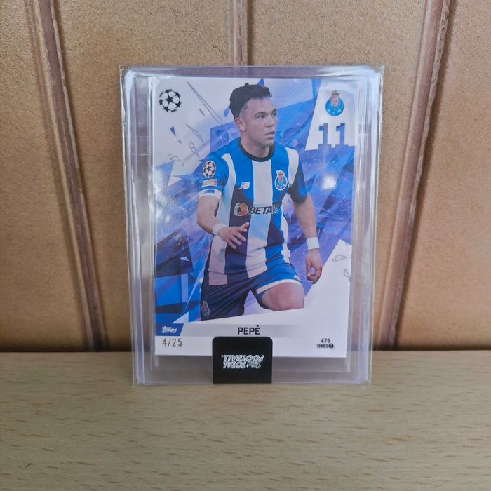 Carta Numerada Pepê /25 Porto Topps 2024