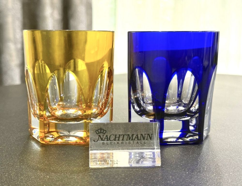 Хрустальные стаканы для виски Nachtmann серия Antika GDR Гермария