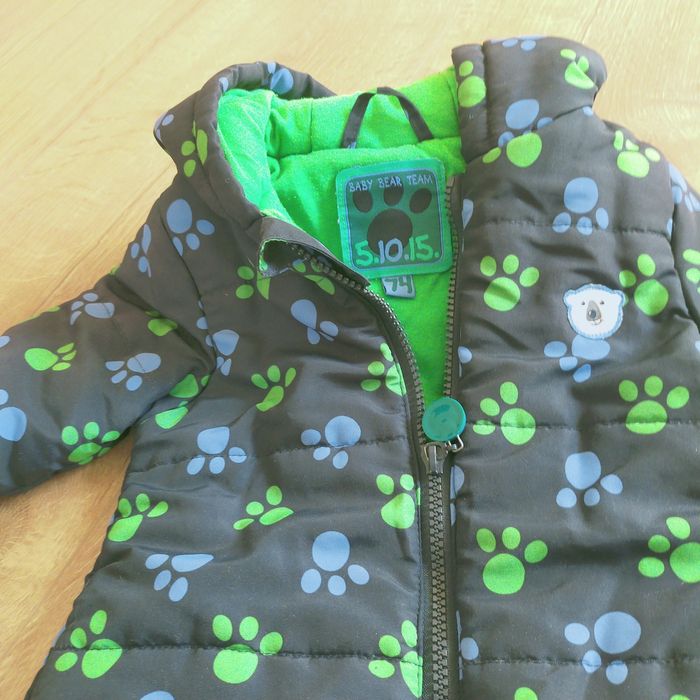 Kombinezon zimowy r.74 dla chłopca