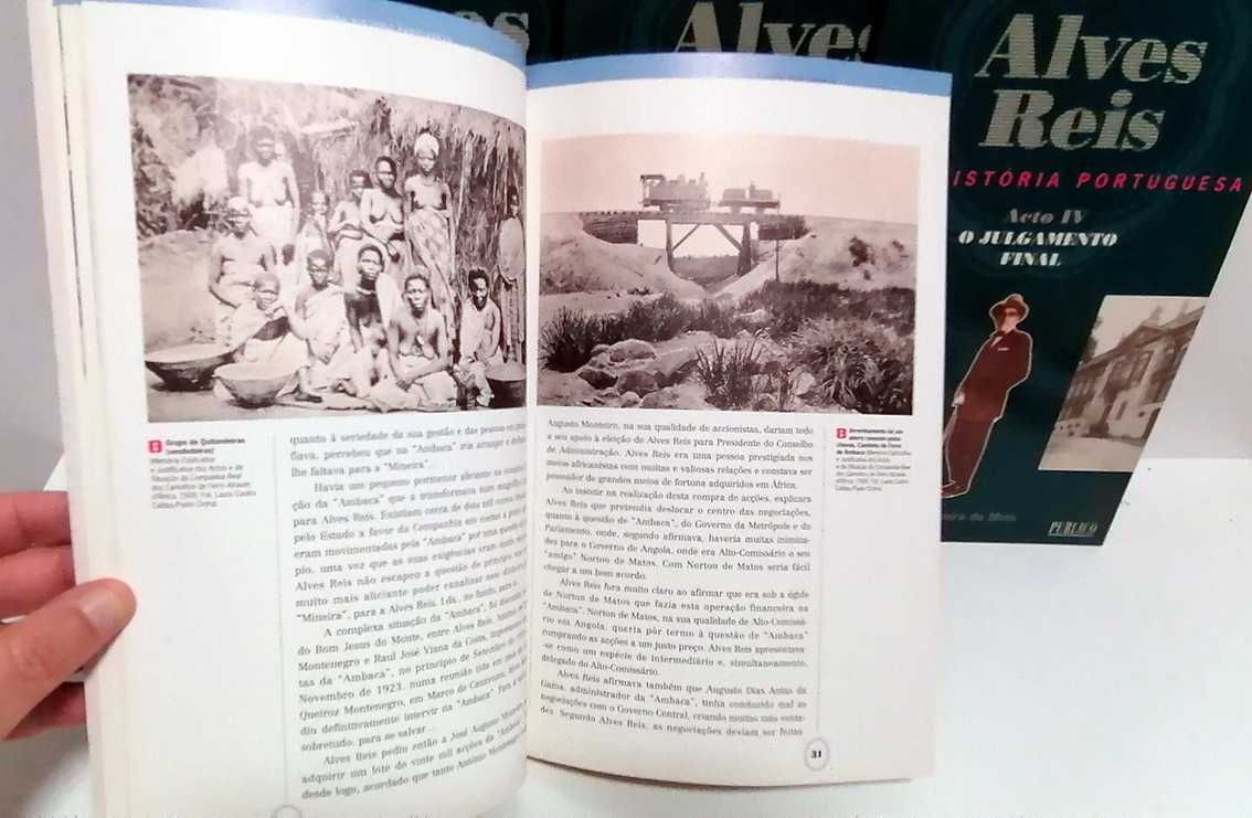 Alves Reis - Uma história portuguesa - 4 volumes