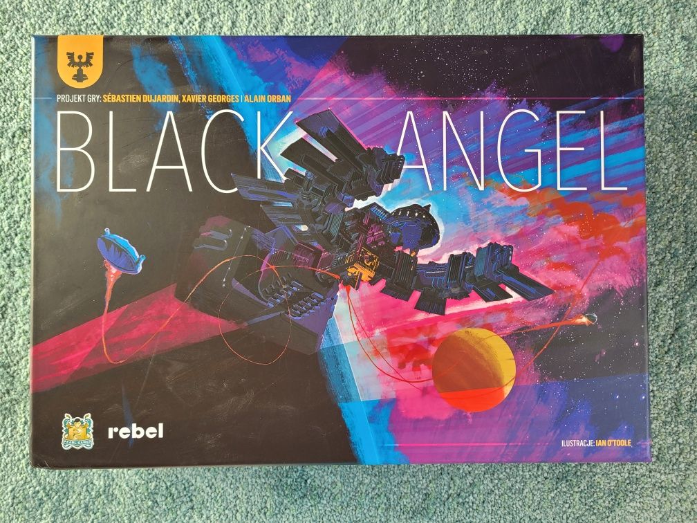 Gra planszowa Black Angel, stan idealny