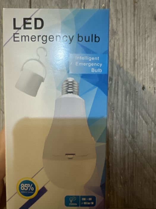 Лампа акумуляторна Е27 на акб