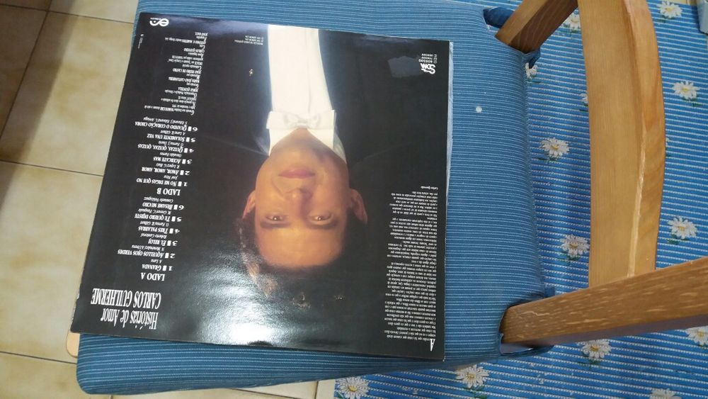 Disco LP Carlos Guilherme - Histórias de Amor
