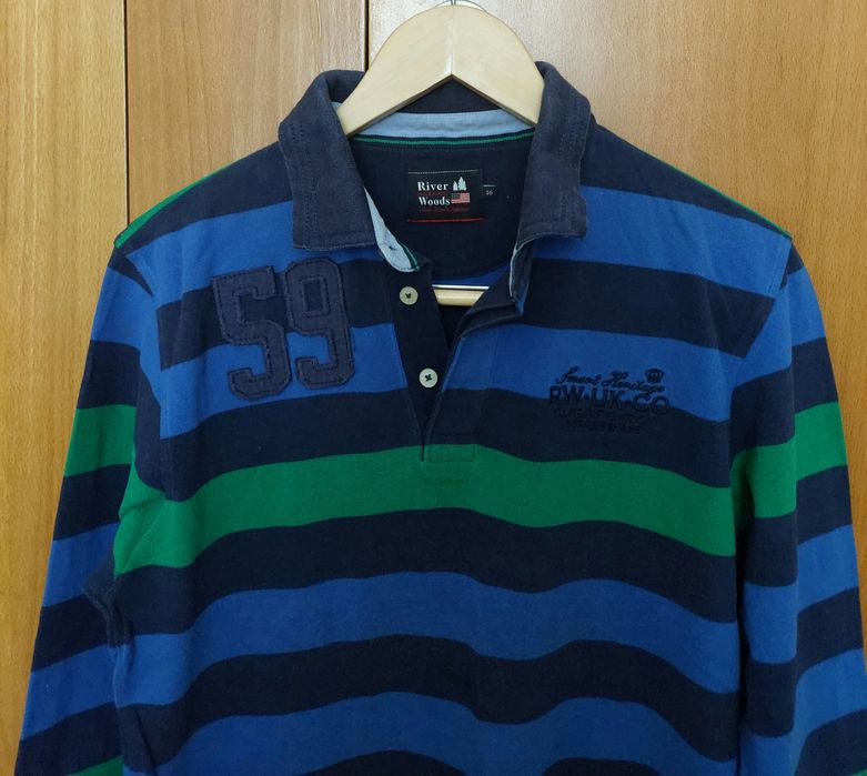 Camisola com riscas da River Woods para 16 anos