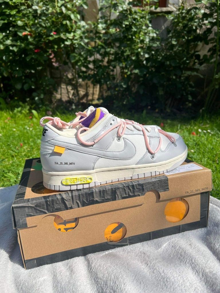 Nike x OFFWHITE dunk lot 24/50 Nowe 100%oryginal