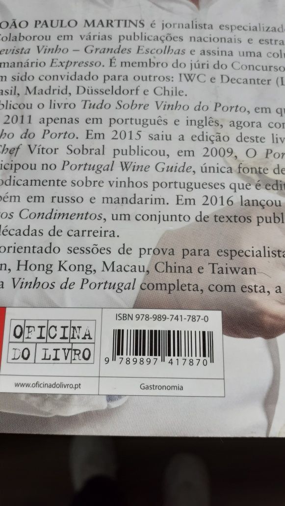 Vinhos de Portugal 2000 e 2018