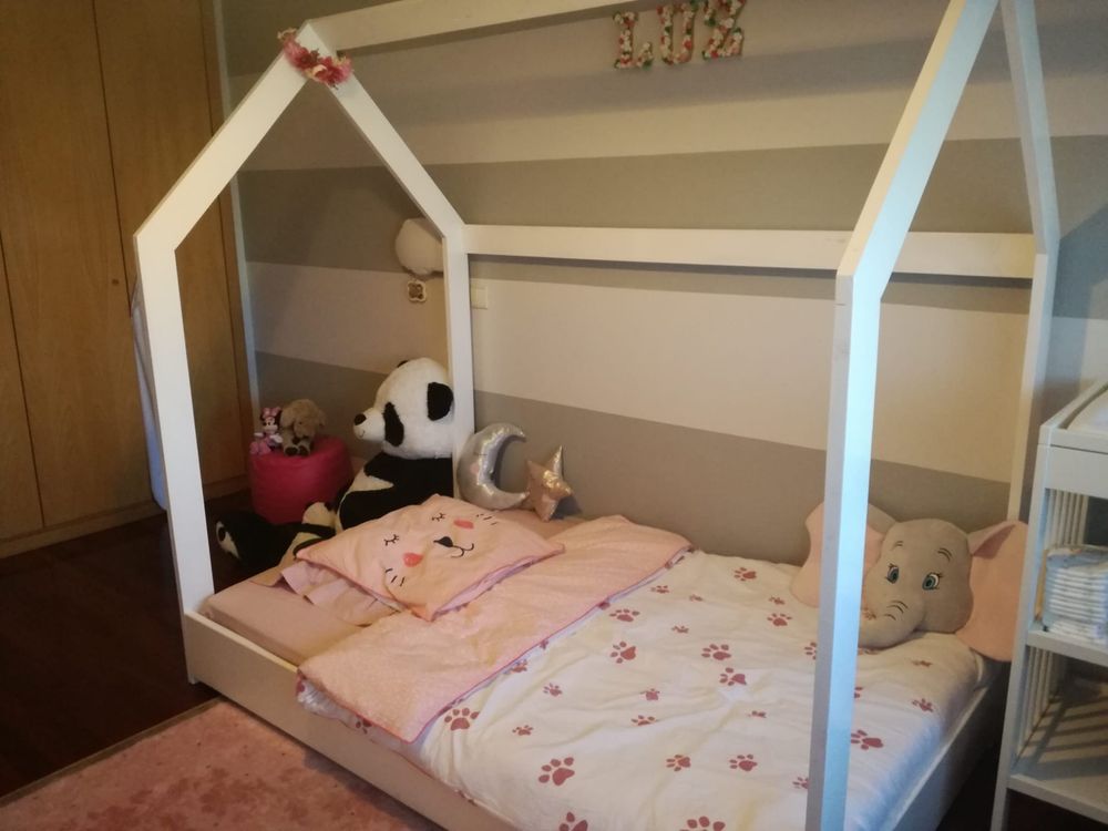 Cama + Colchao de criança