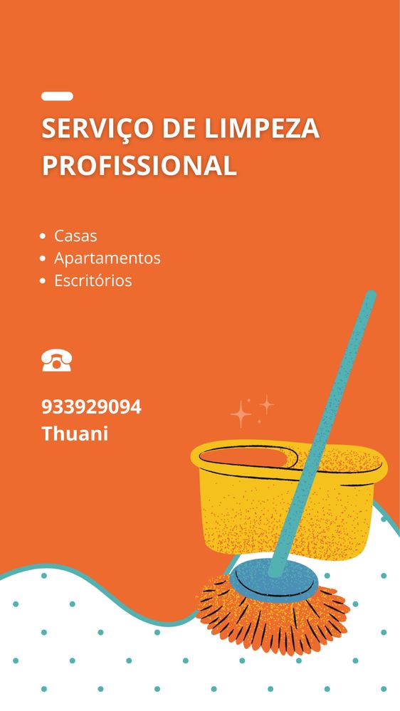 Limpeza de casa, escritorio