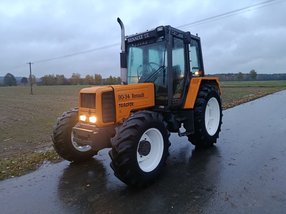 Ciągnik Renault 90.34 zamiana
