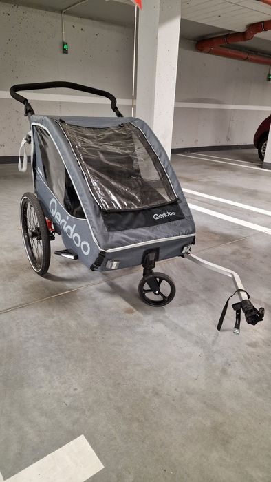 Qeridoo Qupa 2 przyczepka rowerowa