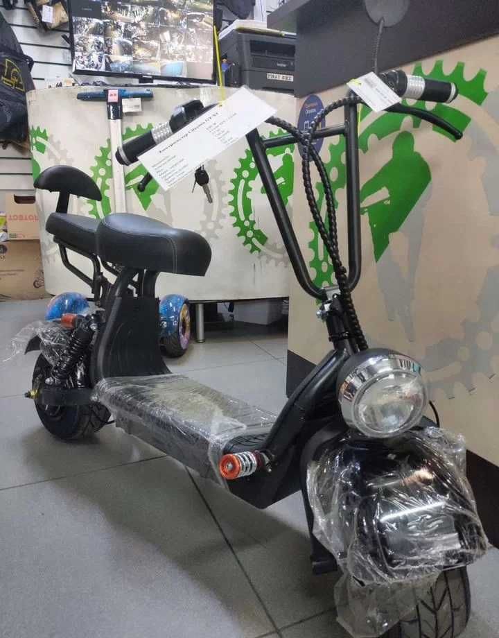 New 2025‼️ Електроскутер Citycoco Light 1000W 12Ah (Живі Фото) Наложка