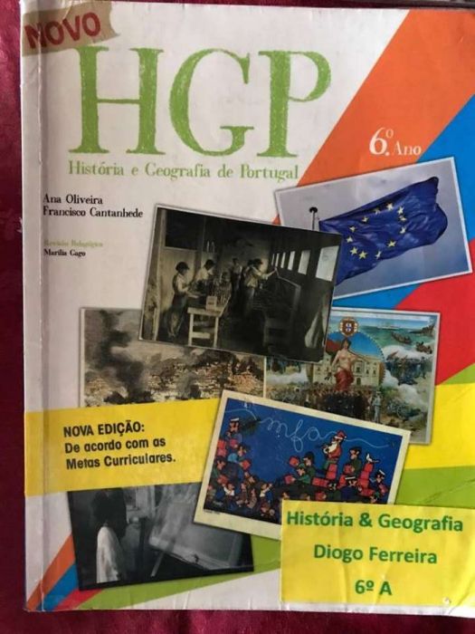 Livro história geografia de portugal 6º ano