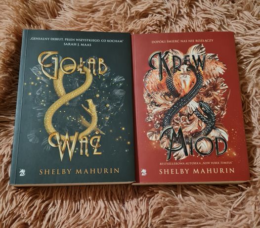 "Gołąb & wąż" "Krew & miód" Shelby Mahurin