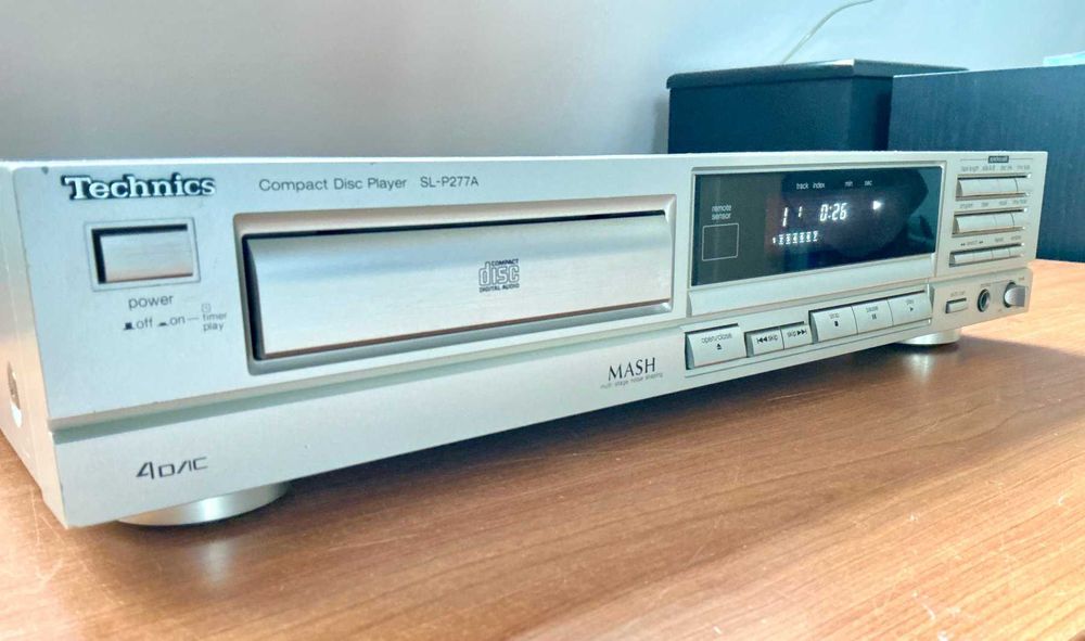 Technics - SL-P277A - Silver/Champagne Leitor de CD