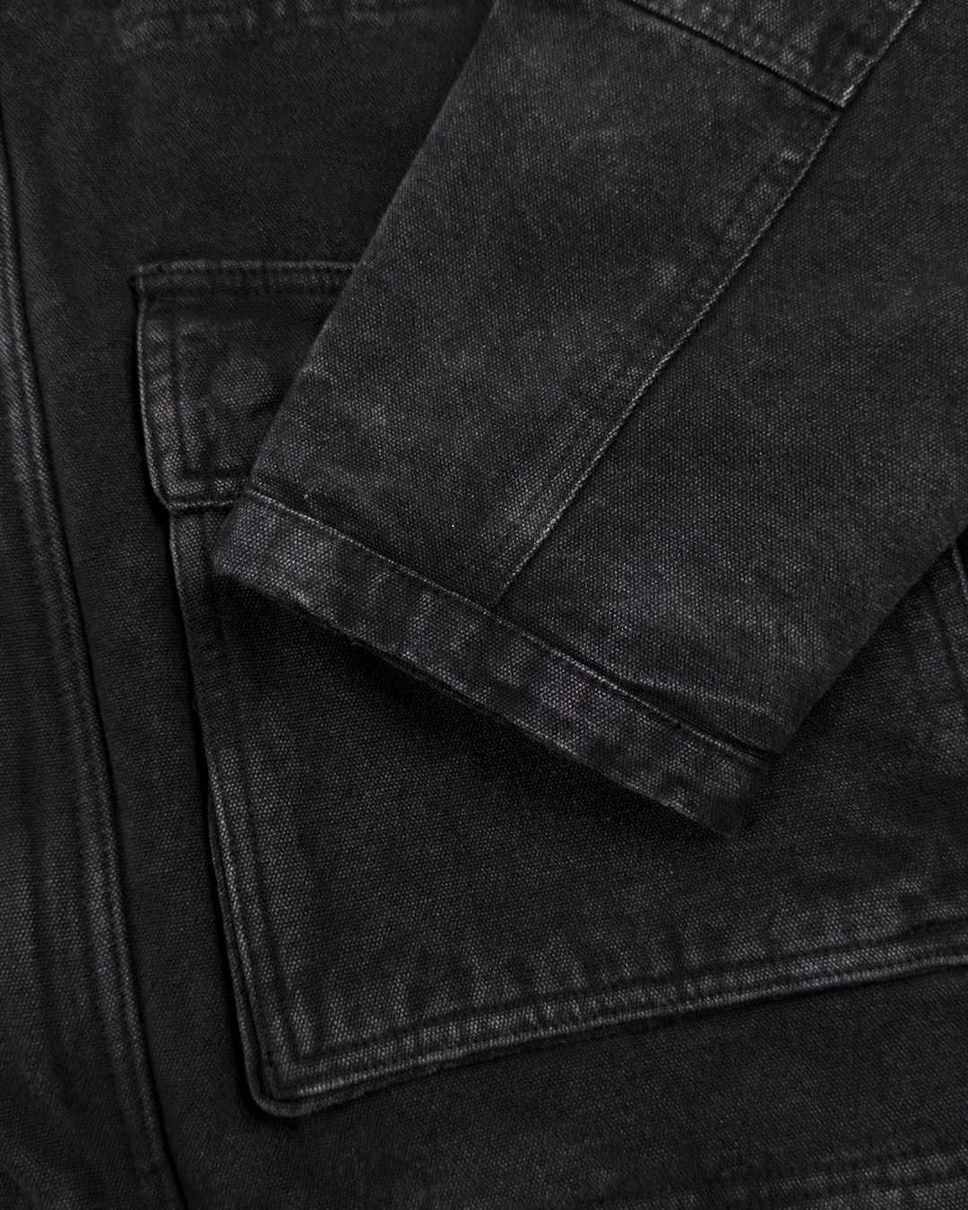Куртка STUSSY Washed Canvas Shop Jacket Black
