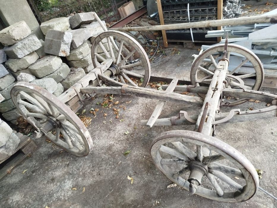 Wóz drabiniasty stary drewniany zabytkowy