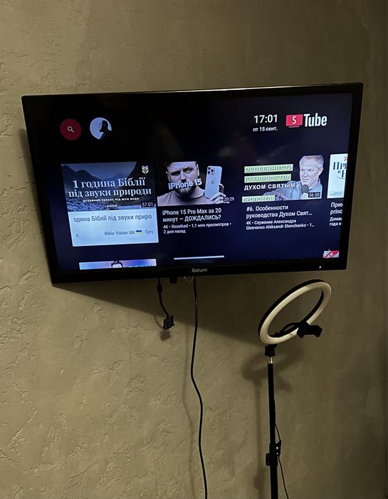 Продам телевизор без смарт ТВ Saturn 32" дюйма Хорошее состояние