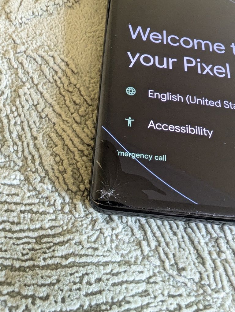 Google pixel 6 pro STORMY BLACK 256 GB