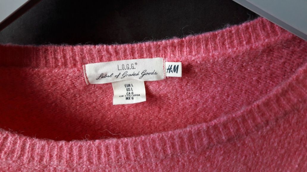 Ciepły sweter damski oversize H&M