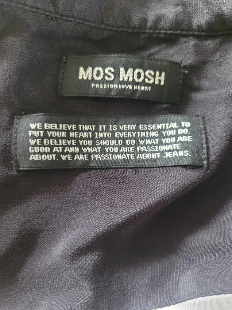 Jedwabna koszula oversize boho premium Mos Mosh