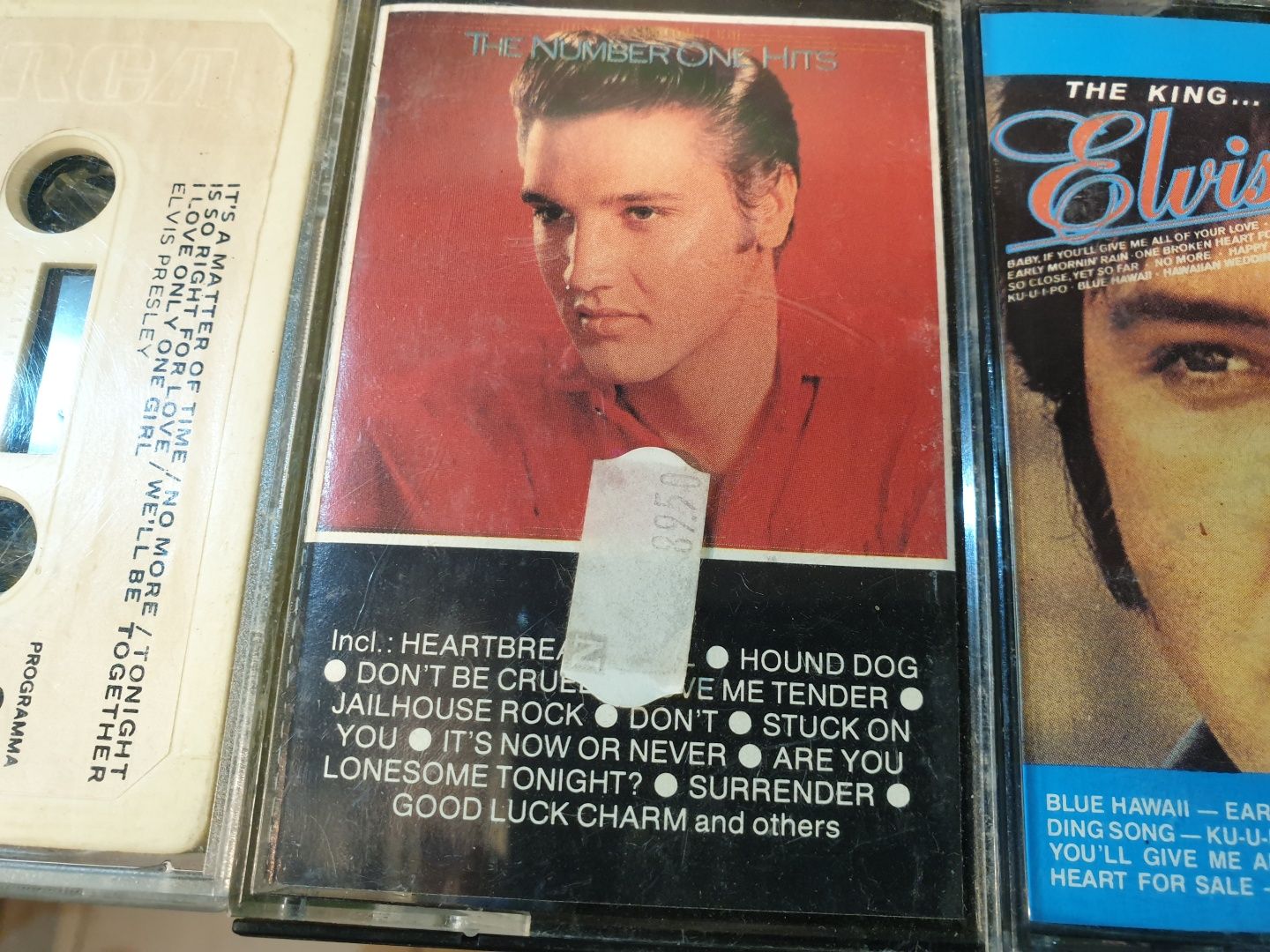 ELVIS PRESLEY 6 kaset magnetofonowych.