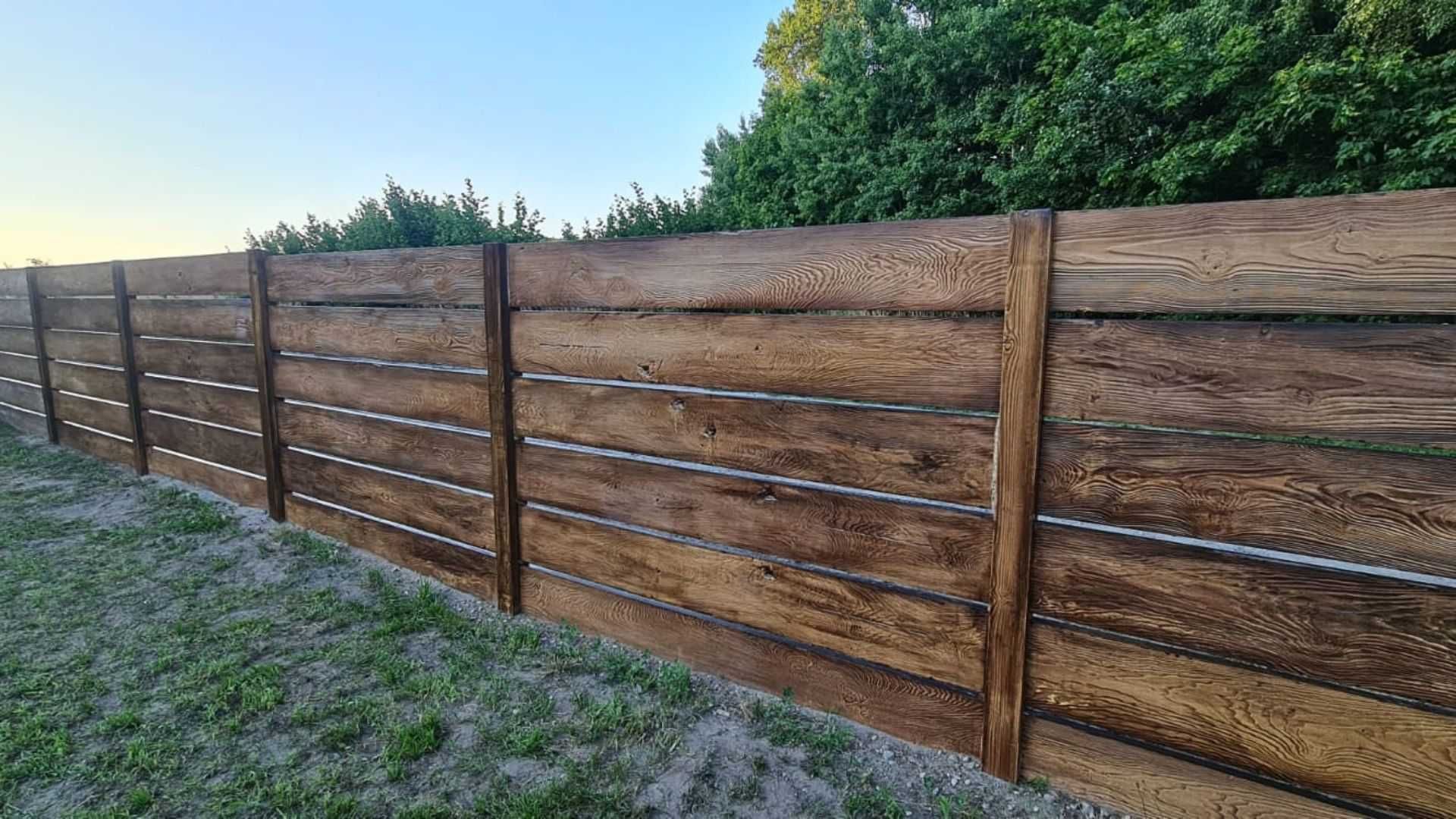 Ogrodzenie, betonowe deski, ogrodzenie z betonu NA WYMIAR