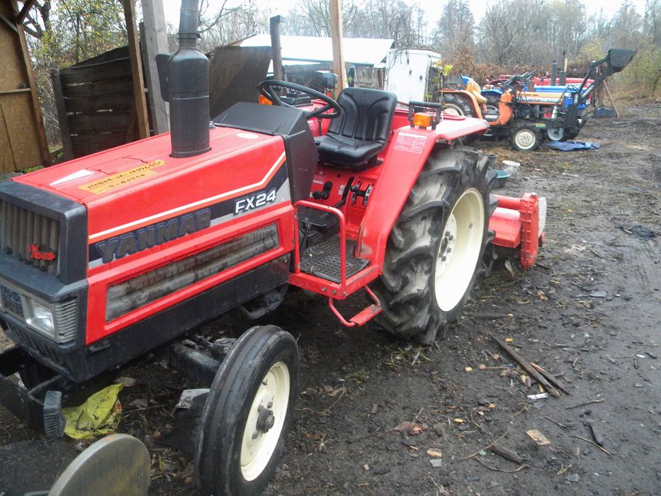 японский мінітрактор янмар фх 24 д