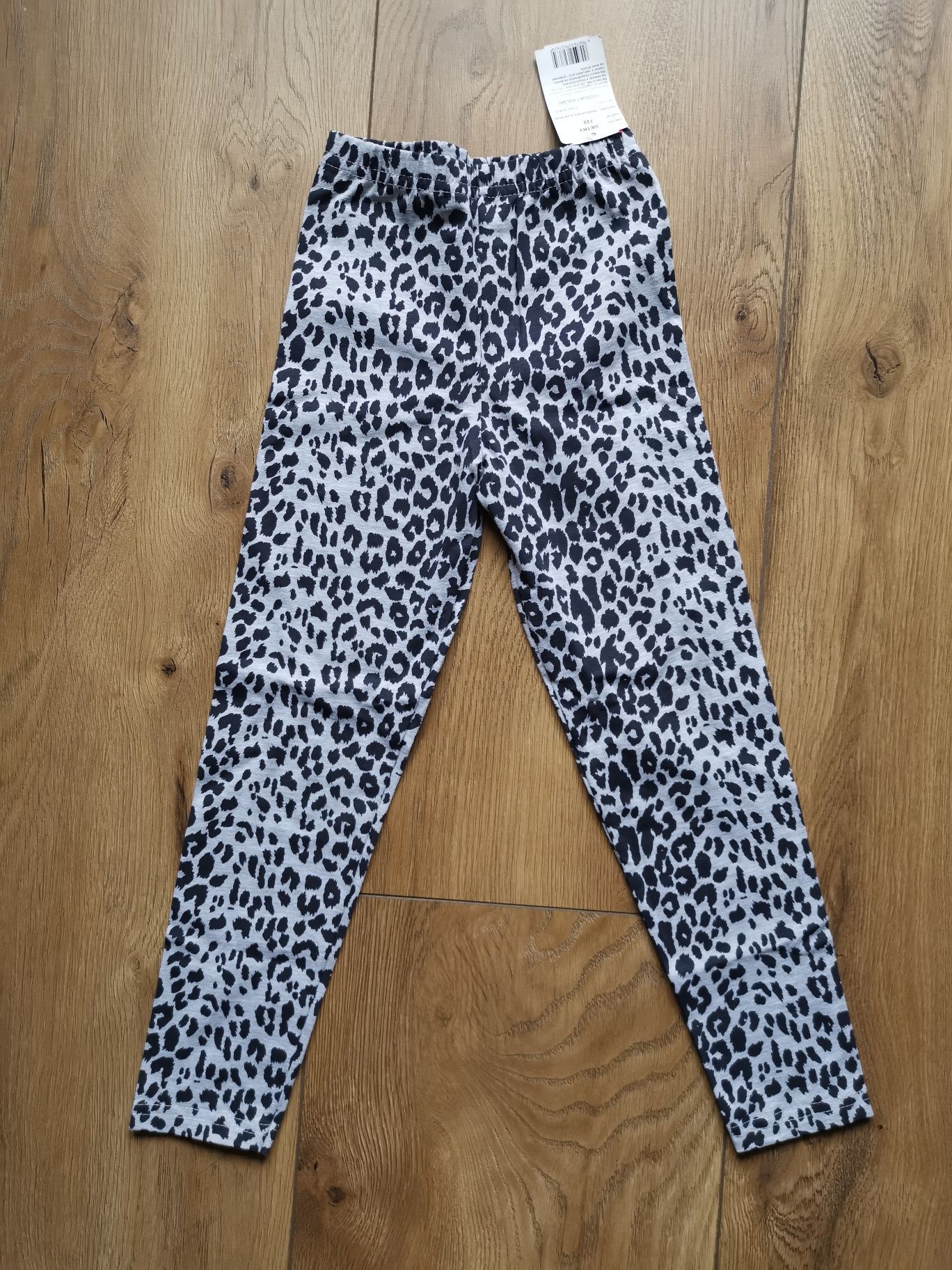Nowe getry legginsy 122 panterka