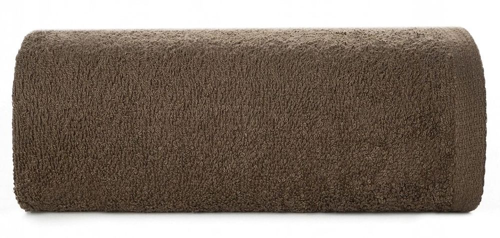 Ręcznik kąpielowy BAWEŁNIANY frotte GŁADKI1/70x140 brązowy 500g/m2