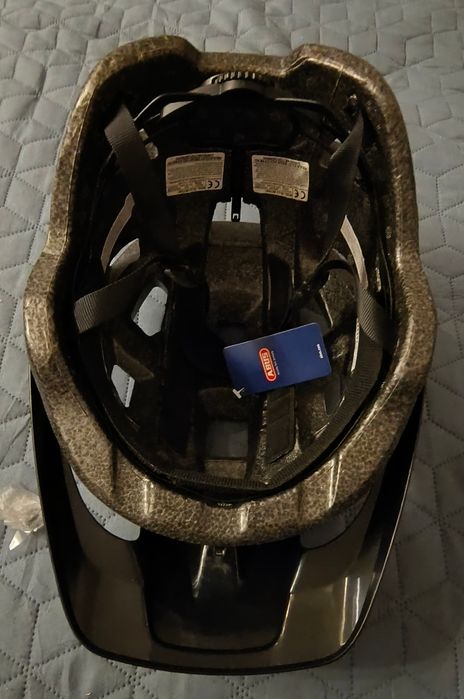 Nowy kask rowerowy ABUS MoTrip shiny black 57-61 cm