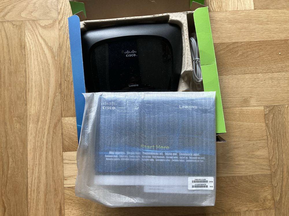 Router modem Linksys ADSL2 wifi używany