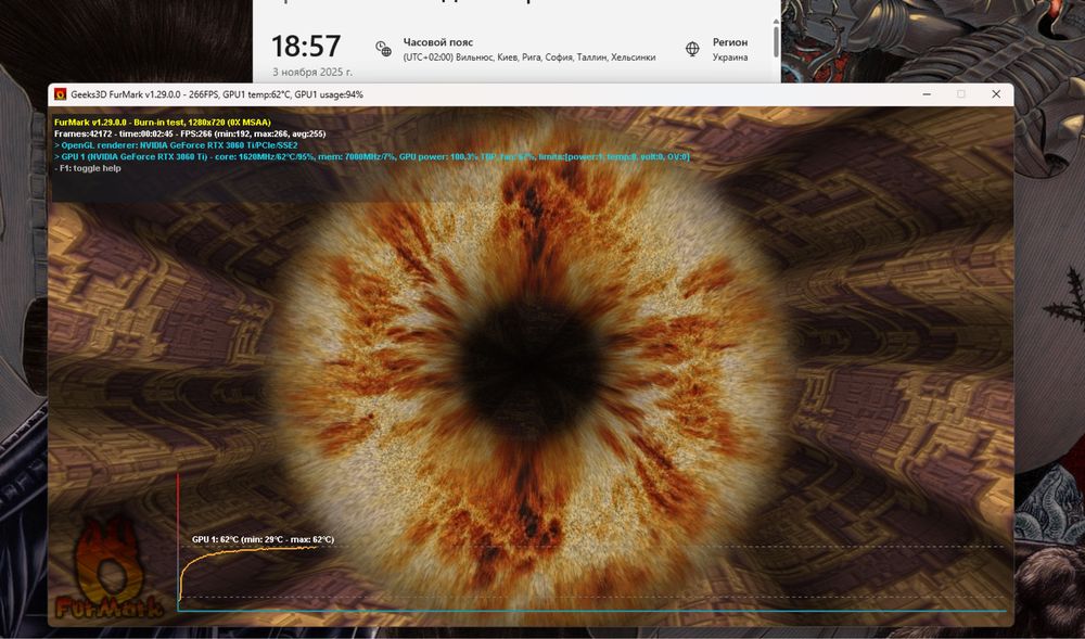 RTX 3060Ti | Ryzen 5 4500 | 16GB DDR4 | 240GB+1TB | 600W Ігровий ПК