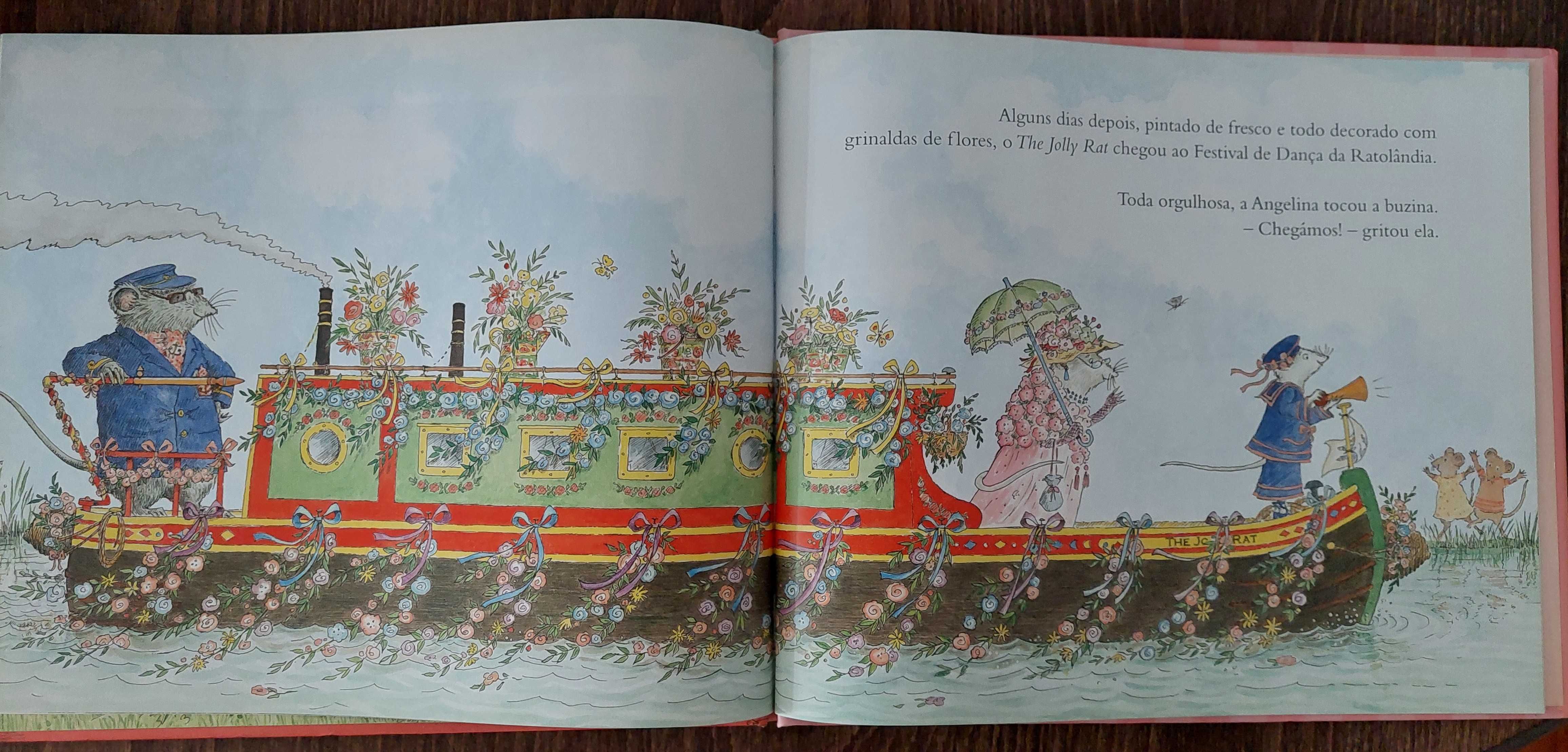 Livro infantil Angelina, Estrela do Festival