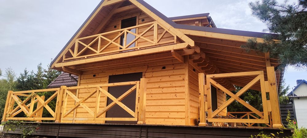 Domy drewniane. Szkieletowe