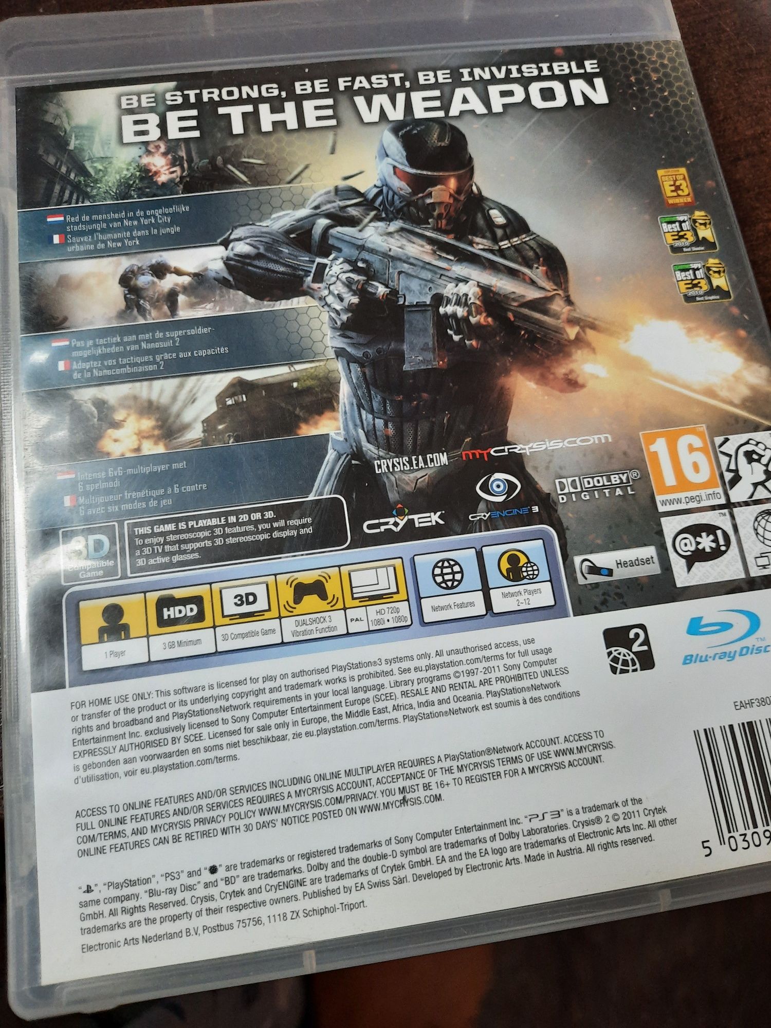 Gra ps3 crysis 2