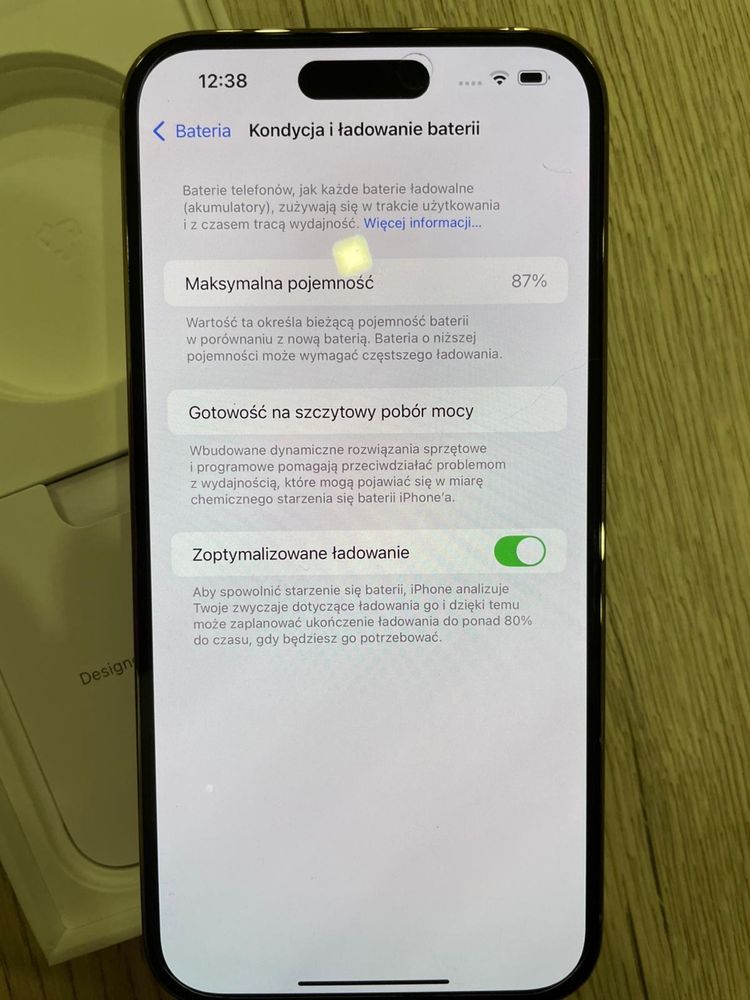 Iphone 14 Pro Max 128GB STAN idealny! GOLD