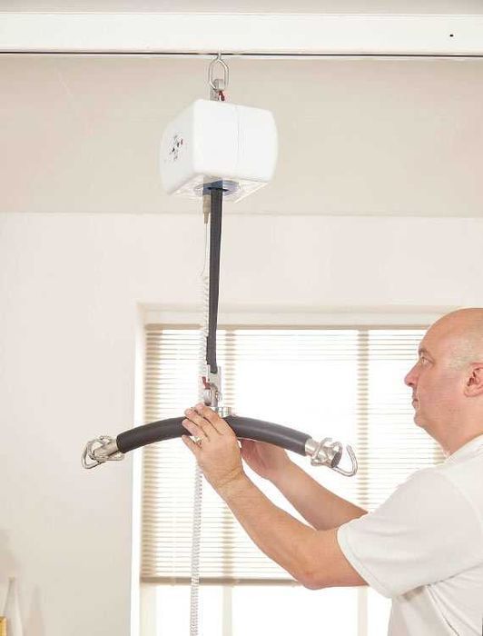 Podnośnik Sufitowy Elektryczny CP-200 Funkcja przepięcia z szyny