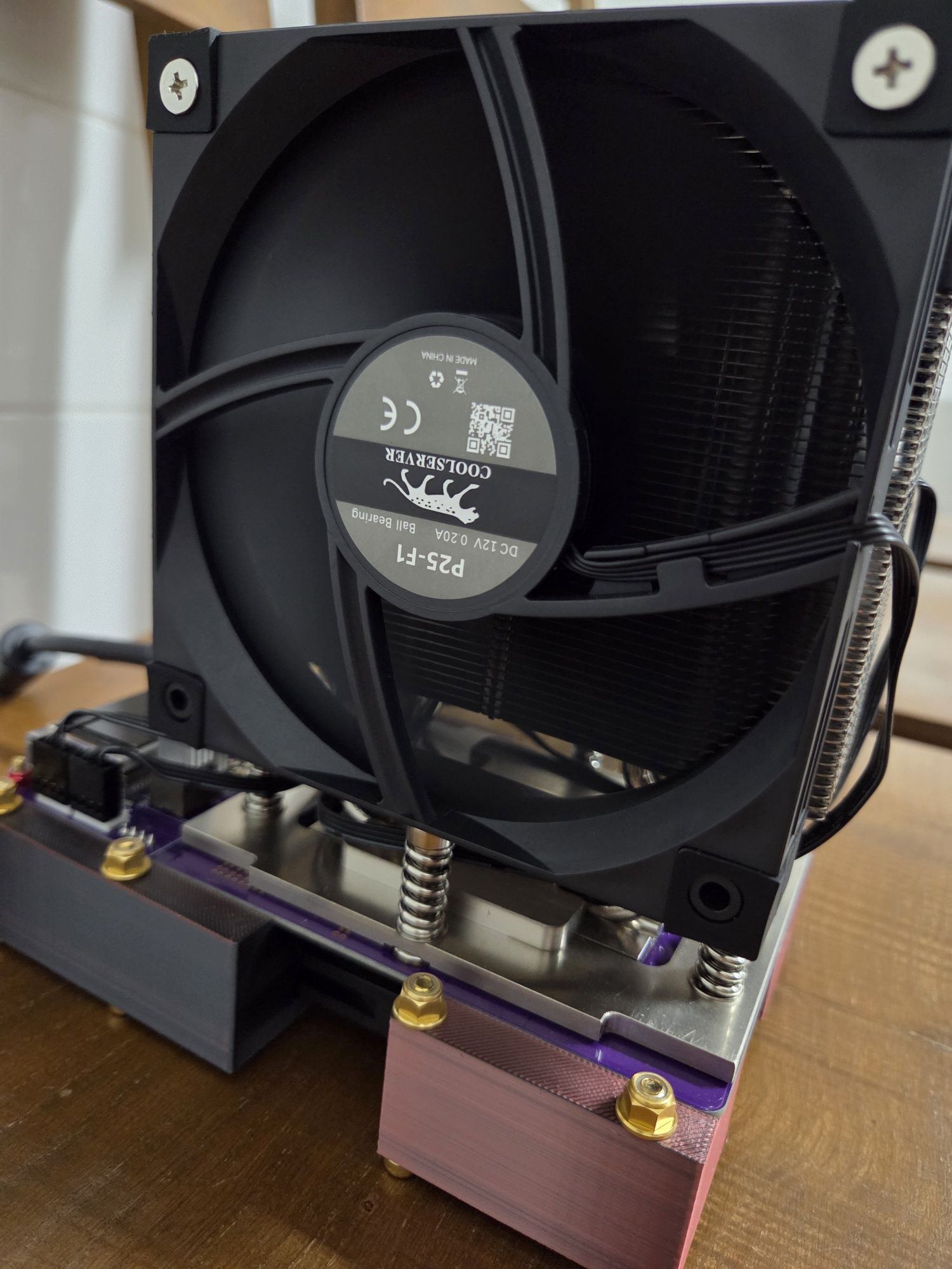 Minerador bitcoin Home miner bitcoin cripto Zyber 8G (premium heatsink