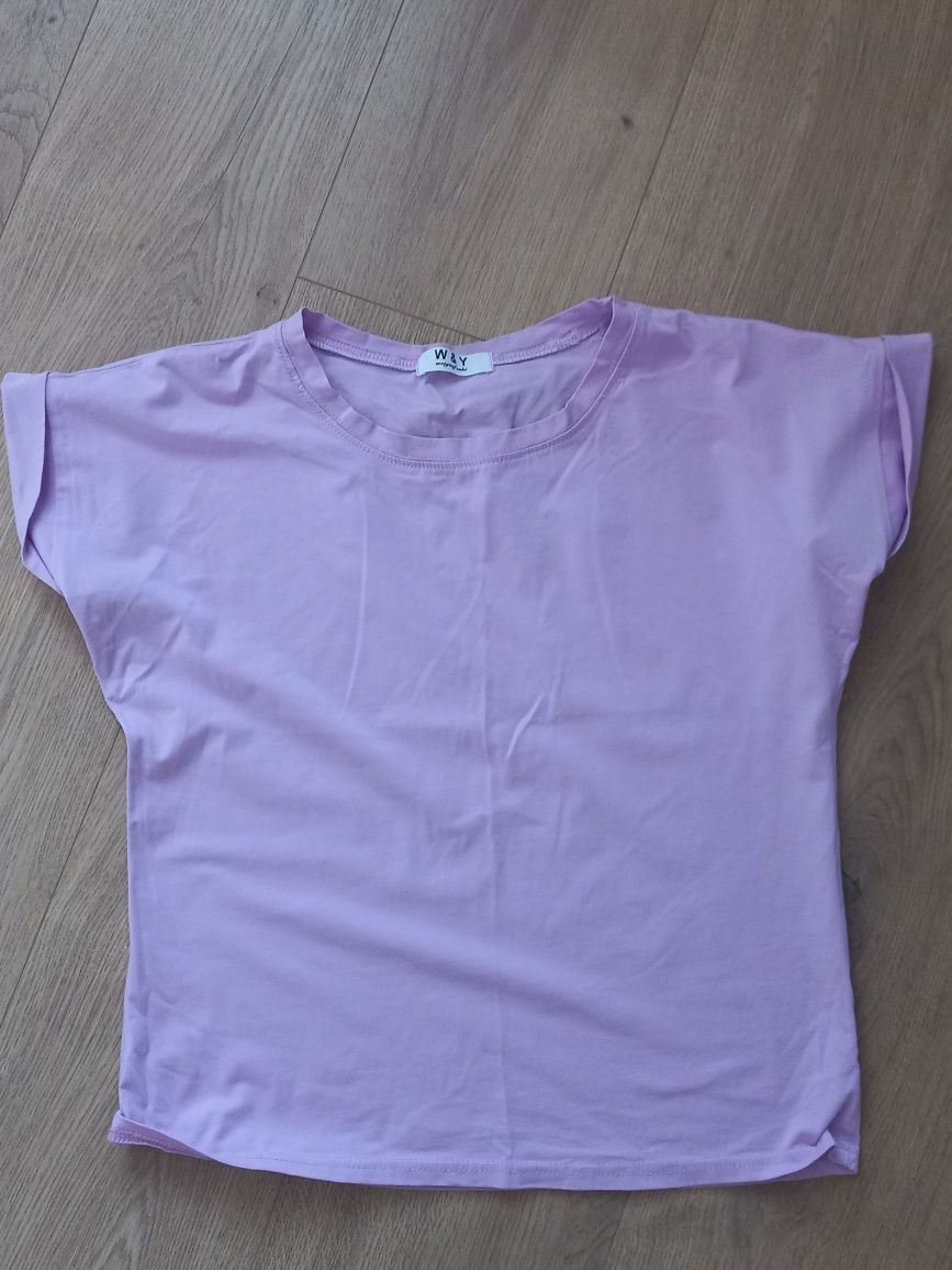 футболка літня фіолетова