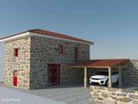 Casa T2 em Labrujó, Rendufe e Vilar do Monte de 110,00 m2