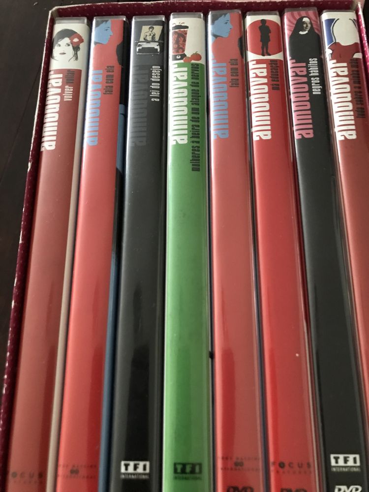 Coleção completa dos filmes do Almodovar em DVD