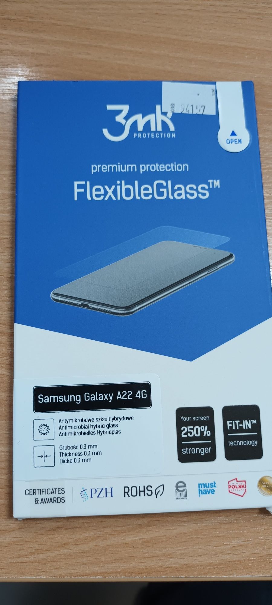 Szkło hybrydowe 3Mk Samsung A22