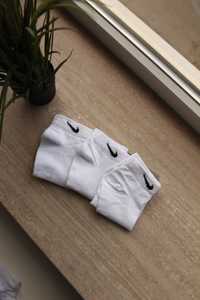 Короткі шкарпетки Nike | Носки Найк низькі білі