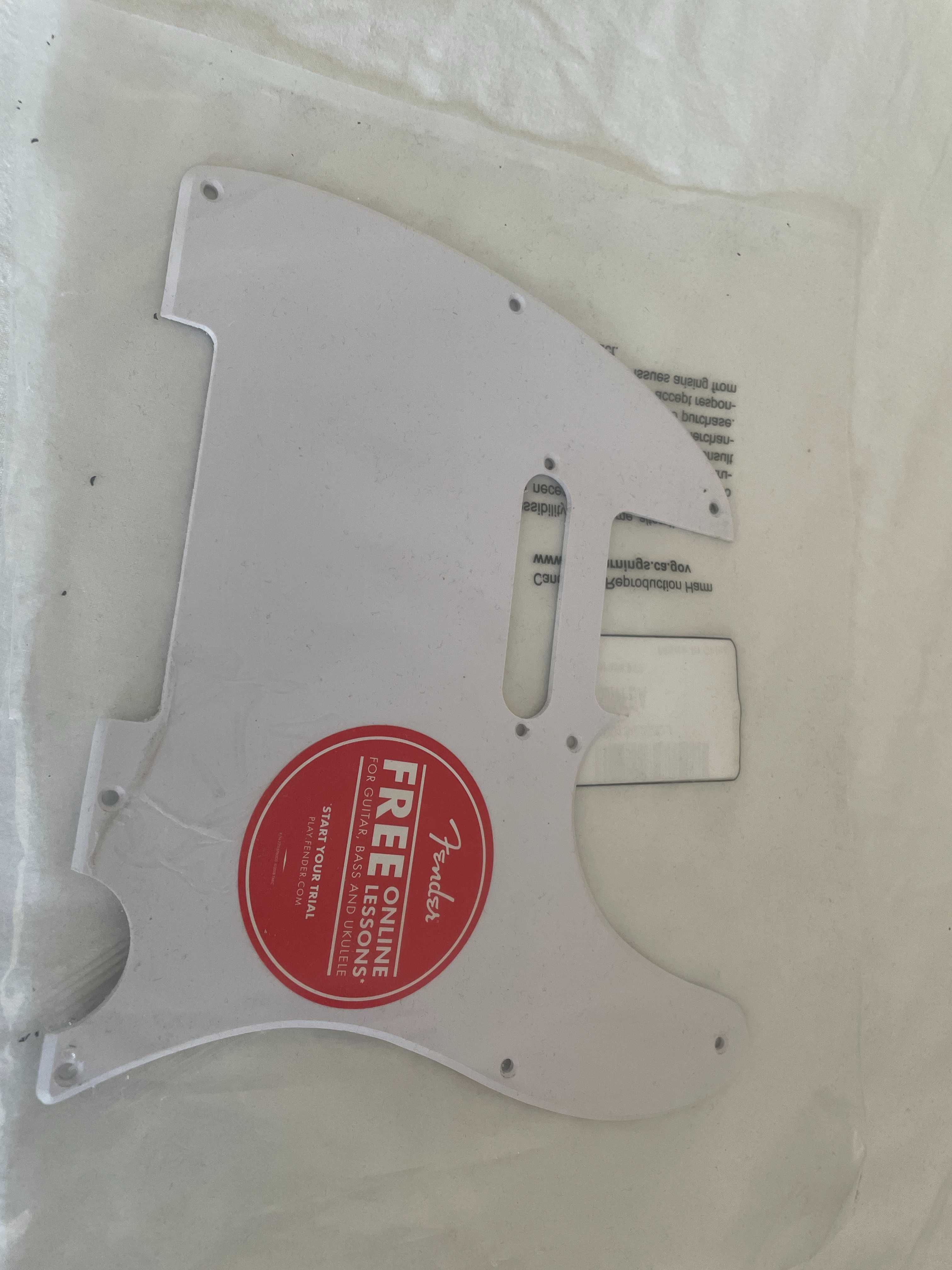 Escudo Fender Tele Pickguard Novo