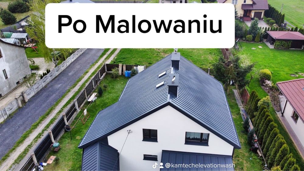 Profesjonalne Mycie Ciśnieniowe kostka, Elewacja,Dach 100°C