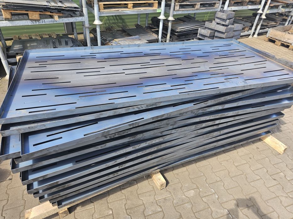 Panele ogrodzeniowe 23szt stalowe 2400x1100 cięte laserem wzór cnc