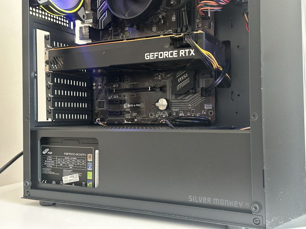 Komputer do gier! RTX 3060Ti Ryzen NOWY SSD