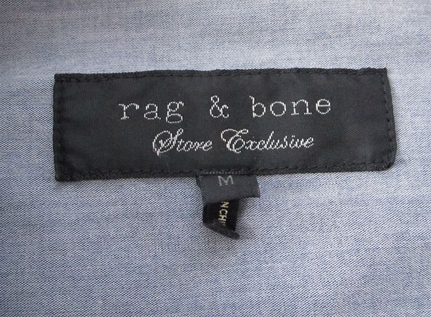 RAG & BONE рубашка M оригинал true religion