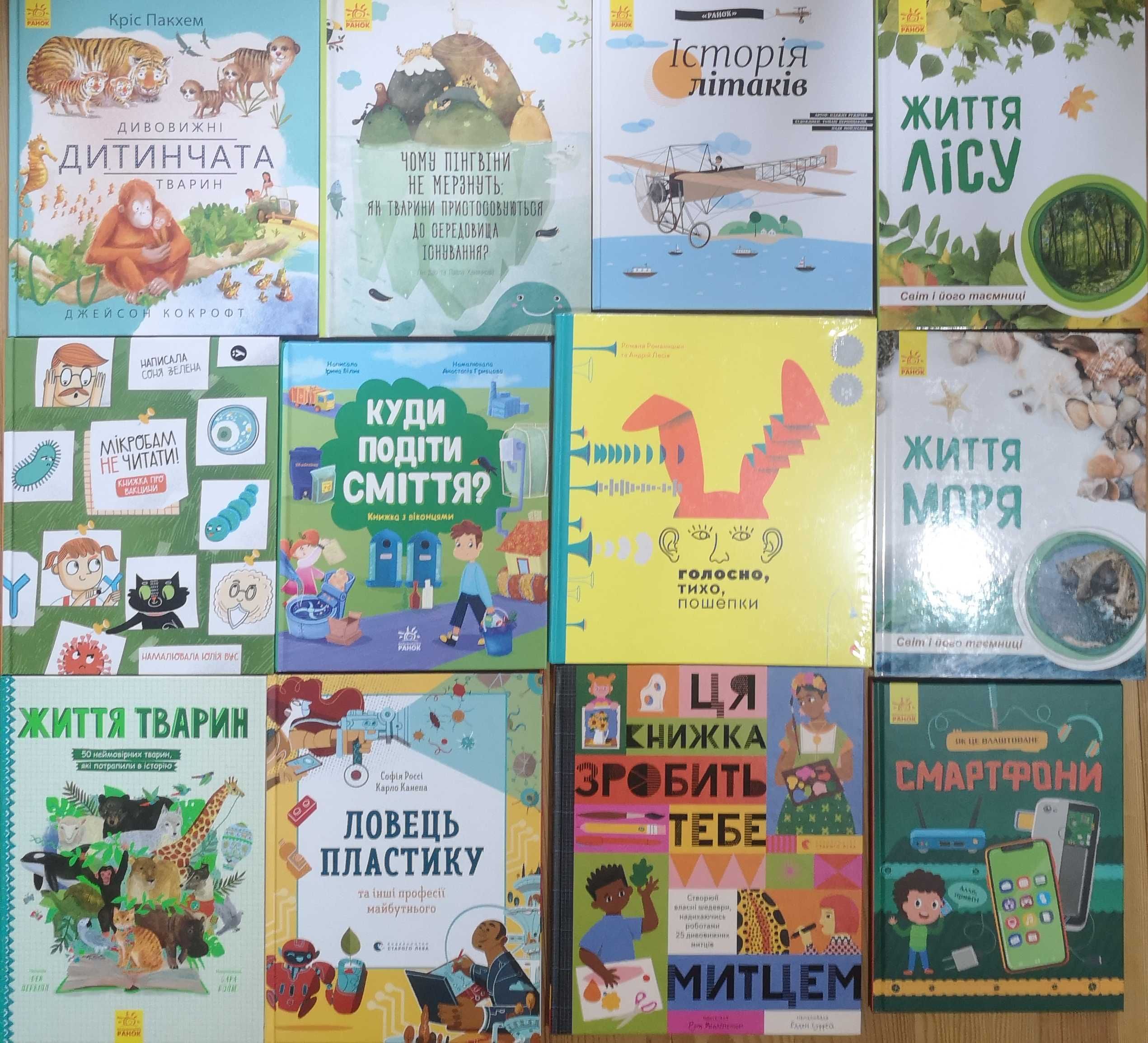 Енциклопедії та пізнавальні книги для дітей і підлітків